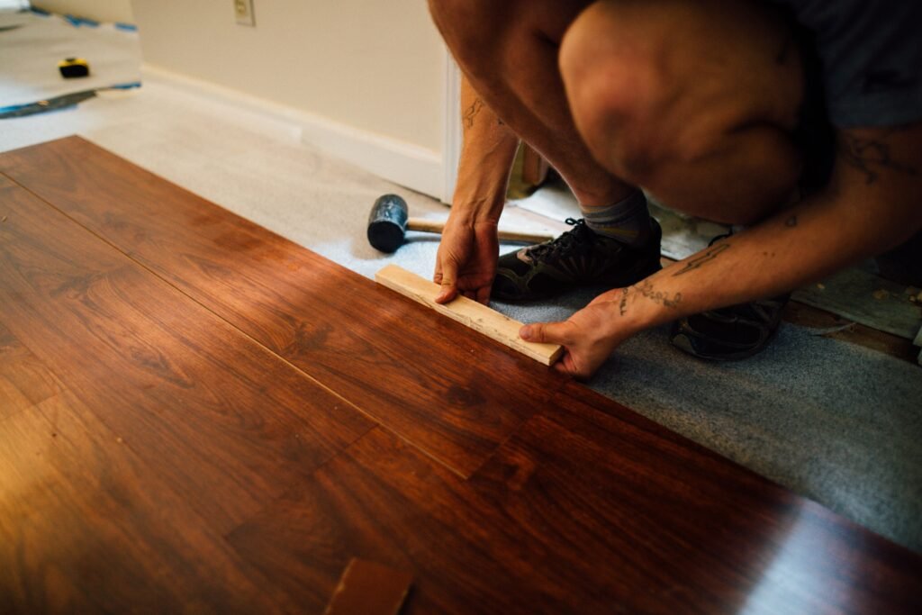 layers of flooring