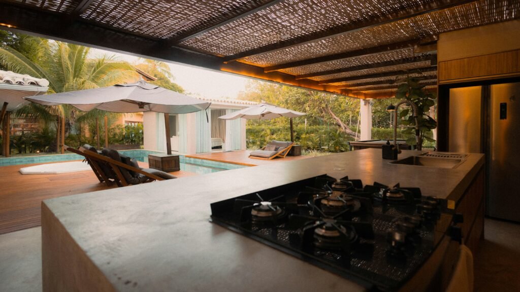 outdoor kitchen design