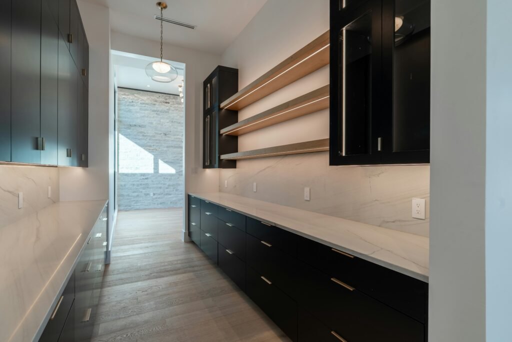 walk-in pantry design